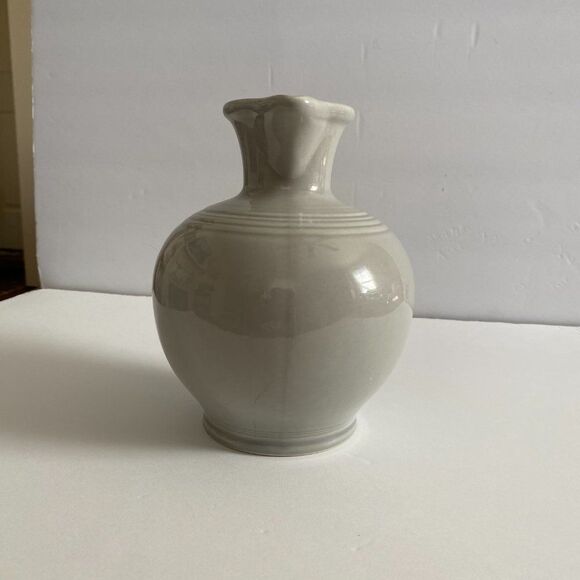 Fiestaware HLC Pearl Gray Carafe No longer in Production - Picture 5 of 9